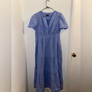 Quince women’s size large blue maxi dress